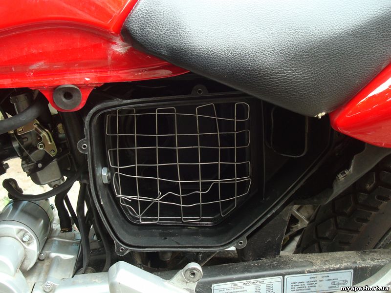 Підпорний "плетінь" для повітряного иільтра мотоцикла Альфамото Апачі