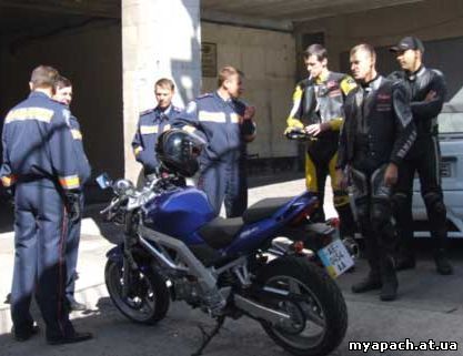 В Києві триває операція Мотоцикліст