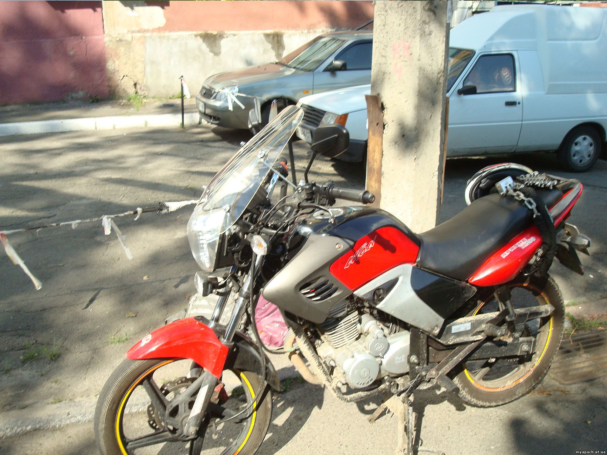 Скло для мотоцикла Альфамото Апачі 200