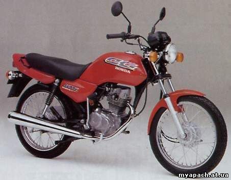 Honda CG 125 прототип багатьох хороших та гарних мотоциклів, родич Апача
